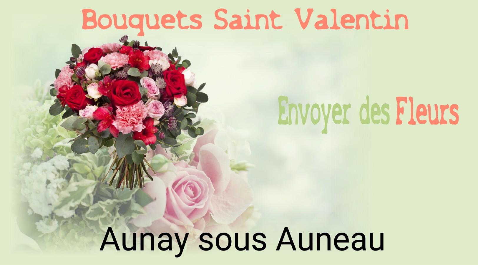Roses de Saint-Valentin livrées à Aunay-sous-Auneau